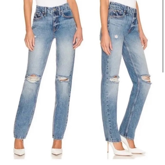 Good American Good '90s Icon in Indigo065 - Picture 4 of 16